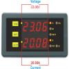 AILI DC 0-90V 0-300A Voltage Current Ampere Hour Meter Battery Monitor Capacity Tester Red LED Display Volmeter Blue view 2