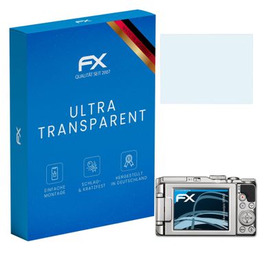 atFoliX Screen Protection Film compatible with Nikon Coolpix S9900 Screen Protector, ultra-clear FX Protective Film (3X)