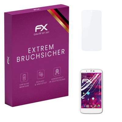 atFoliX Plastic Glass Protective Film compatible with Acer Liquid Zest Plus, 9H Hybrid-Glass FX Screen Protector