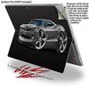 2010 Camaro RS Gray - Decal Style Vinyl Skin fits Microsoft Surface Pro 4 (Surface NOT Included) view 2