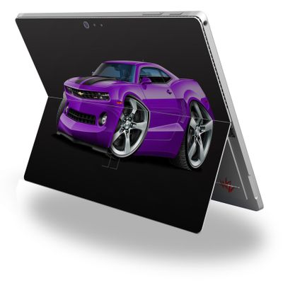 2010 Camaro RS Purple - Decal Style Vinyl Skin fits Microsoft Surface Pro 4 (Surface NOT Included)