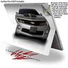 2010 Chevy Camaro Silver - Black Stripes - Decal Style Vinyl Skin fits Microsoft Surface Pro 4 (Surface NOT Included) view 2