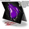 Barbwire Heart Purple - Decal Style Vinyl Skin fits Microsoft Surface Pro 4 (Surface NOT Included) view 2