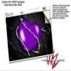 Barbwire Heart Purple - Decal Style Vinyl Skin fits Microsoft Surface Pro 4 (Surface NOT Included) view 3