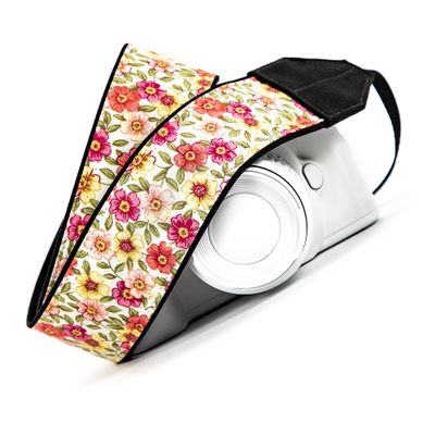 Camera Strap, Floral, dslr, mirrorless, slr