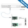 1000Mbps Gigabit Ethernet Converged Network Adapter (NIC) with Intel I350 Chip | Ethernet PCI Express NIC Network Card | Quad Copper RJ45 Ports | PCI Express 2.1 X4 | Compare to Intel I350-T4 view 4