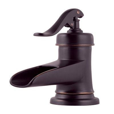 Pfister LF-M42-YPYY Ashfield Single Control 4" Centerset Bathroom Faucet in Tuscan Bronze, 1.2gpm