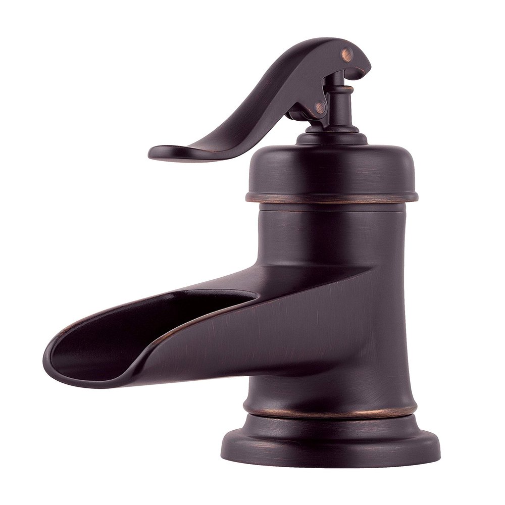 Pfister LF-M42-YPYY Ashfield Single Control 4" Centerset Bathroom Faucet in Tuscan Bronze, 1.2gpm