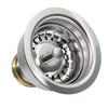 Highcraft 9754 Kitchen Sink (3-1/2 Inch) Stainless Steel Drain Assembly With Strainer Basket and Snaplock Stopper Long Extended Shank (3-3/4 Inch) view 1