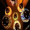 Multicolour Tiffany Turkish Moroccan Style Mosaic Hanging Light Hand Made 7 Globe view 4