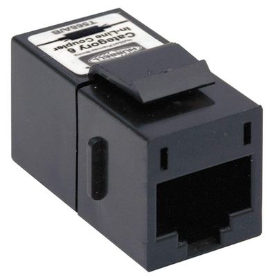 Hubbell SFC6BK SNAP-FIT, Inline Coupler