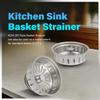Highcraft 97353 Kitchen Sink Basket Strainer Replacement for Kohler Style Drains Stainless Steel Stopper (Can Vary in 2 Styles), 3.5" (Pack of 1) view 2