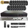 101AV 16CH 4in1 (TVI, AHD, Analog, IP) True Full HD 1080P Digital Video Recorder DVR w/o HDD+ 16 of 1080P 4in1 (TVI AHD CVI CVBS) 2.8-12mm lens WDR In/Outdoor Dome Cameras for Home Office Security view 1