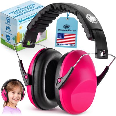 Kids Noise Canceling Headphones - 31 dB (2K Hz) - Ear Protection Earmuffs