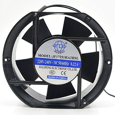 JIAFENG JF17251HA2HSL AC 220V-240V 50/60Hz 0.22A 17cm Cooling Fan