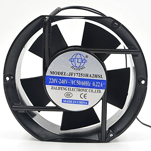 JIAFENG JF17251HA2HSL AC 220V-240V 50/60Hz 0.22A 17cm Cooling Fan