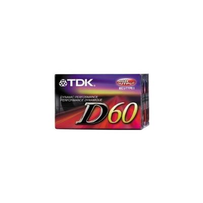TDK D60 60 Minute Audio Tape (10 Pack) [parallel import goods]