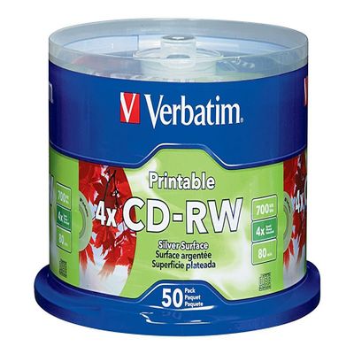 Verbatim CD RW MB X X 50 Pack Spindle 95159 [parallel import goods]