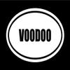 Beach Graphic Pros 6" die Cut White Vinyl Voodoo Oval Euro Style Vinyl Decal Sticker view 1