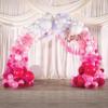 Fun Express Mini Hot Pink Hanging Paper Lanterns - 4.5 Decorative Lanterns for Party Decor, Celebrations, and Events - Perfect for Home and Party Decor - 12 Pieces view 2