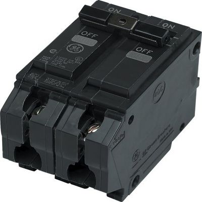 General Electric THQL2140 Circuit Breaker, 2-Pole 40-Amp Thick Series, Model: THQL2140, Outdoor & Hardware Store