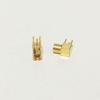 MMCX Female Jack RF Coax Connector PCB mount Right Angle Goldplated Ships Quickly From USA view 3