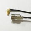 SMA Female Jack nut Right Angle Connector Switch UHF Female Jack Connector RG174 20CM 8" Adapter Ships Quickly From USA view 3