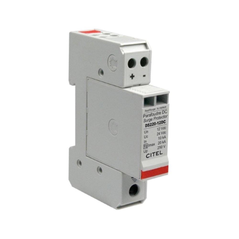 DS220S-12DC - 12V DC Din Rail Surge Protector