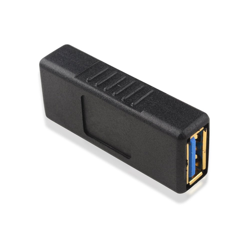 DirectNine Basics (2 Pack) Gold-Plated SuperSpeed USB 3.0 Female Coupler