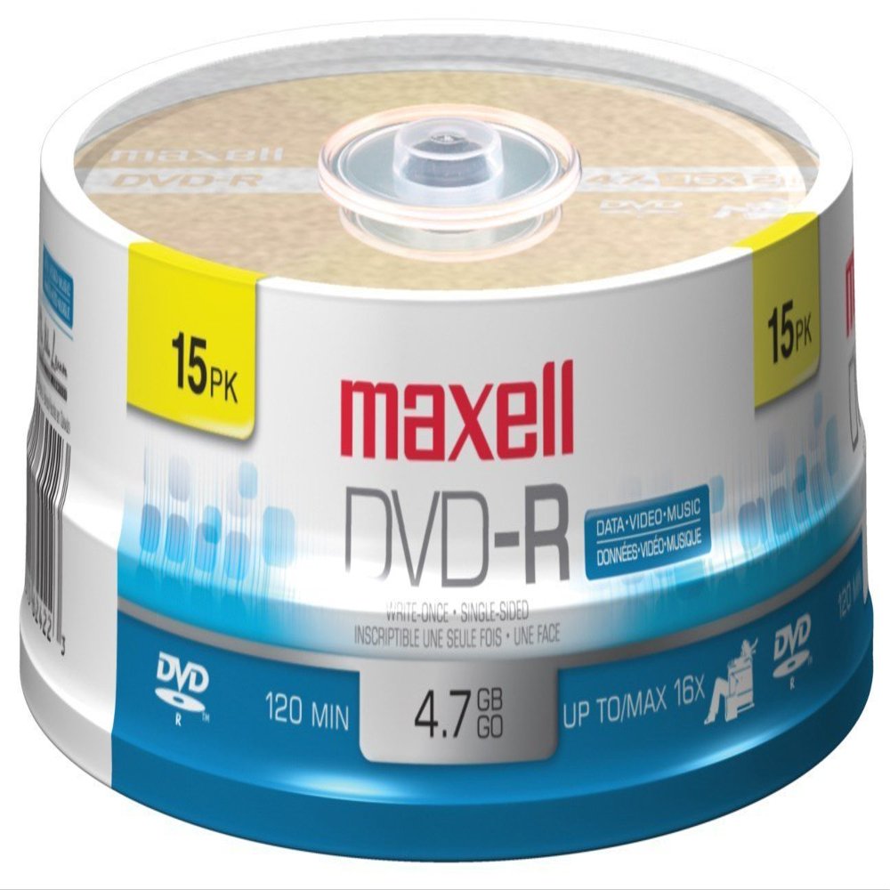 Maxell 638006 DVD  R DISCS 15 Count [parallel import goods]