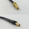 12 inch 30cm RG178 SMA Female Long to MCX FEMALE Pigtail Jumper RF coaxial cable 50 ohm Quick USA Shipping view 1