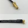 12 inch 30cm RG178 SMA Female Long to MCX MALE ANGLE Pigtail Jumper RF coaxial cable 50 ohm Quick USA Shipping view 1