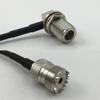 12 inch 30cm RG178 N Female Bulkhead Angle to SO239 UHF Female Pigtail Jumper RF coaxial cable 50 ohm Quick USA Shipping view 1
