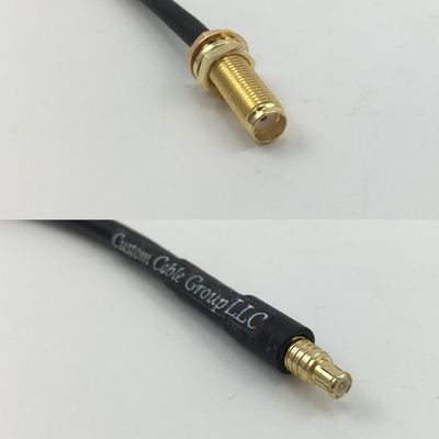 12 inch 30cm RG174 SMA Female Long to MCX MALE Pigtail Jumper RF coaxial cable 50 ohm Quick USA Shipping