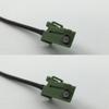 12 inch 30cm RG316 Avic Green Pioneer Jack to Avic Green Pioneer Jack Pigtail Jumper RF coaxial cable 50 ohm Quick USA Shipping view 1