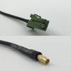 12 inch 30cm RG178 Avic Green Pioneer Jack to MCX Female Pigtail Jumper RF coaxial Cable 50 ohm Quick USA Shipping view 1