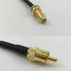 12 inch 30cm RG174 SMA Female Long to RCA MALE Pigtail Jumper RF coaxial cable 50 ohm Quick USA Shipping view 1