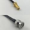 12 inch 30cm RG316 SMA Female Long to BNC MALE Pigtail Jumper RF coaxial cable 50 ohm Quick USA Shipping view 1