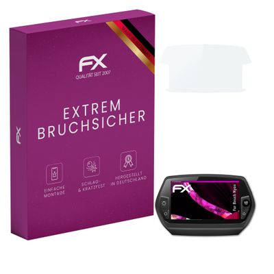 atFoliX Plastic Glass Protective Film compatible with Bosch Nyon, 9H Hybrid-Glass FX Screen Protector