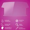 atFoliX Plastic Glass Protective Film compatible with Bosch Nyon, 9H Hybrid-Glass FX Screen Protector view 3