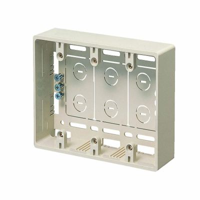 Mirai Industry Plamol Deep Molle Switch Box (Exposed Switch Box for Cable Wiring)