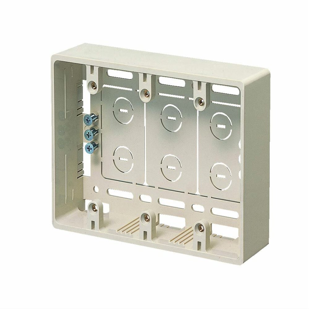 Mirai Industry Plamol Deep Molle Switch Box (Exposed Switch Box for Cable Wiring)