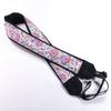 Paisley Camera Strap, Aqua Pink view 3