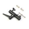 Kamerar Multi-Angle Light Stand Adapter - LED Panel Mount, 1/4 and 3/8" Threaded Screw on  Stud, Spring Loaded Handle, Angle Adjustment Knob, Photo Video Film view 2