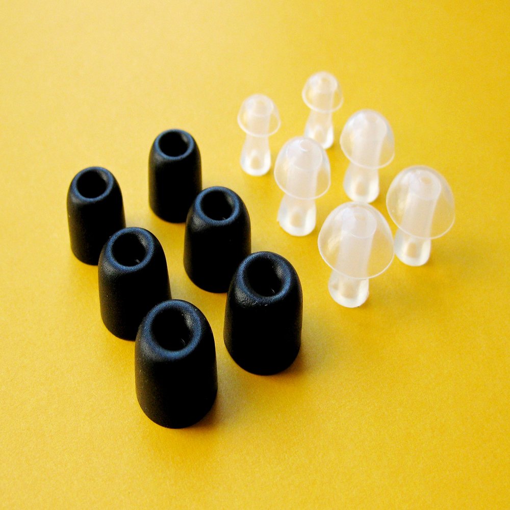12pcs (BMF-CLODMH-Sa)- S/M/L Premium Memory Foam and Noise Isolation Replacement Earbuds Eartips Compatible with Shure I Series - I3C and I4C in-Ear Earphones