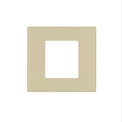 WALLPLATE 1G SCRWLS IV
