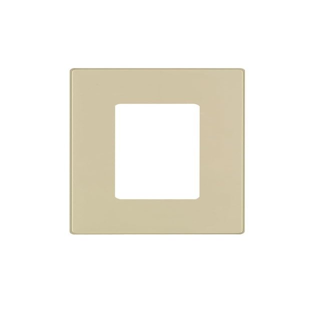 WALLPLATE 1G SCRWLS IV