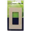 WALLPLATE 1G SCRWLS IV view 2