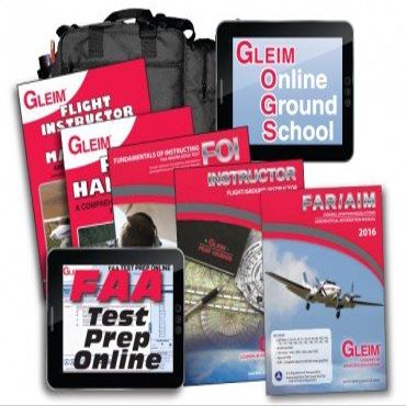 GLEIM Flight/Ground Instructor + FOI KIT