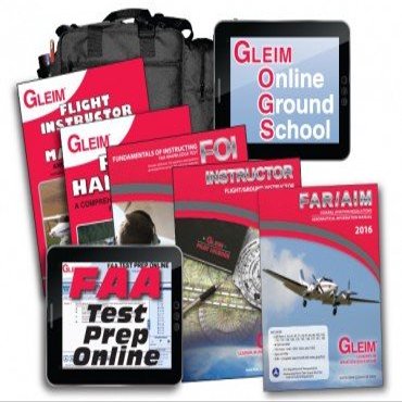 GLEIM Flight/Ground Instructor + FOI KIT